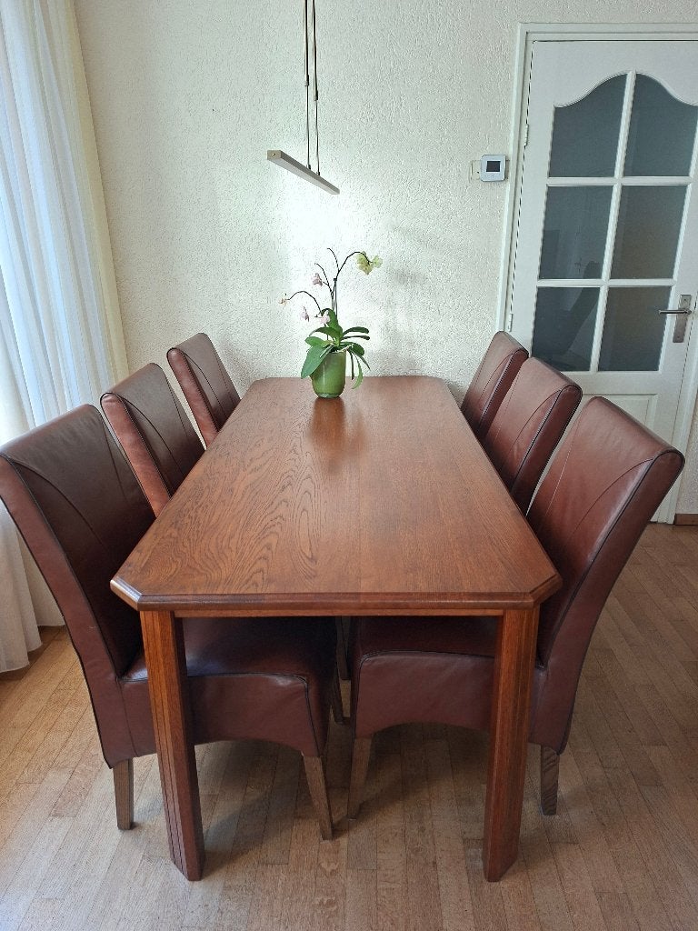 Zit en eethoek, Huis en Inrichting, Ophalen of Verzenden, Gebruikt, Hout