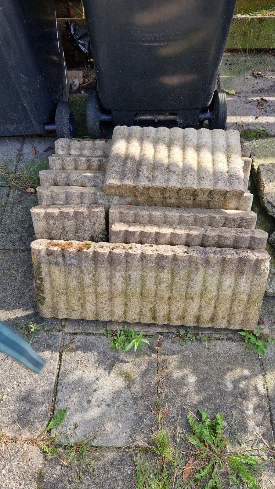 borderbanden, waaltjes en zand, Ophalen, Minder dan 100 cm, Biels, Minder dan 25 cm