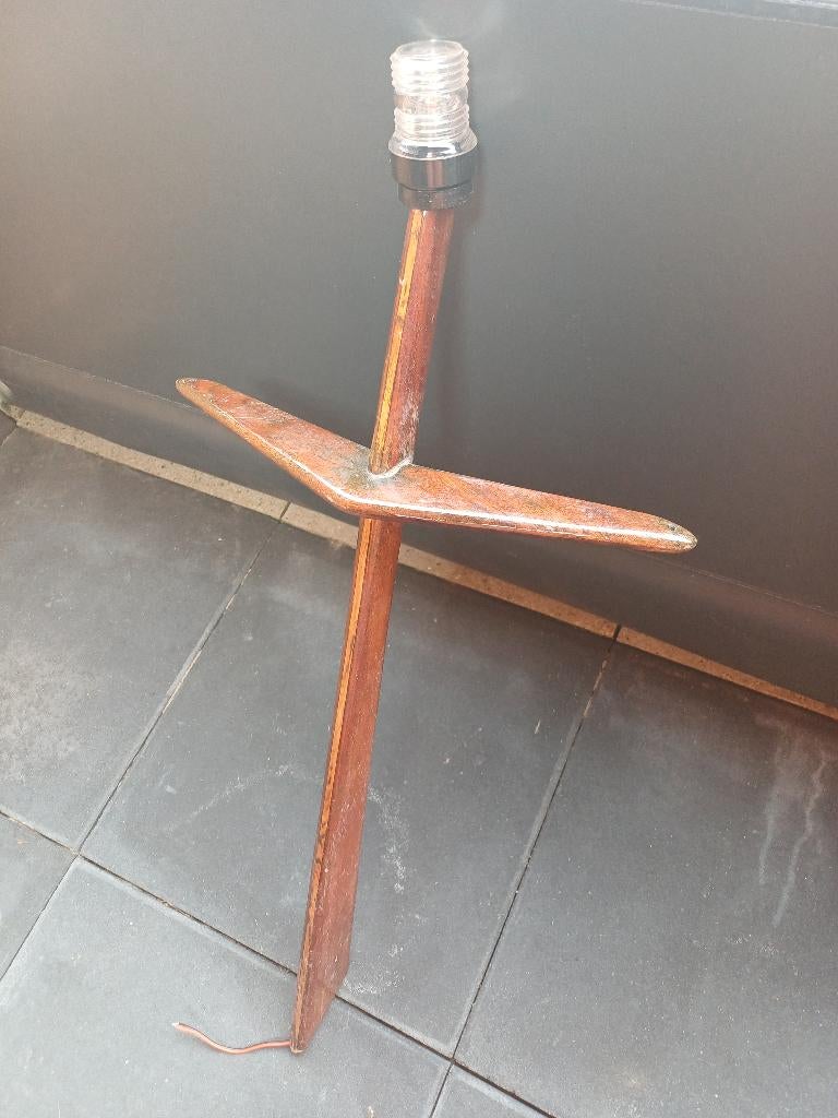 Te koop mahonie siermast, Watersport en Boten, Bootonderdelen, Ophalen, Gebruikt, Motorboot