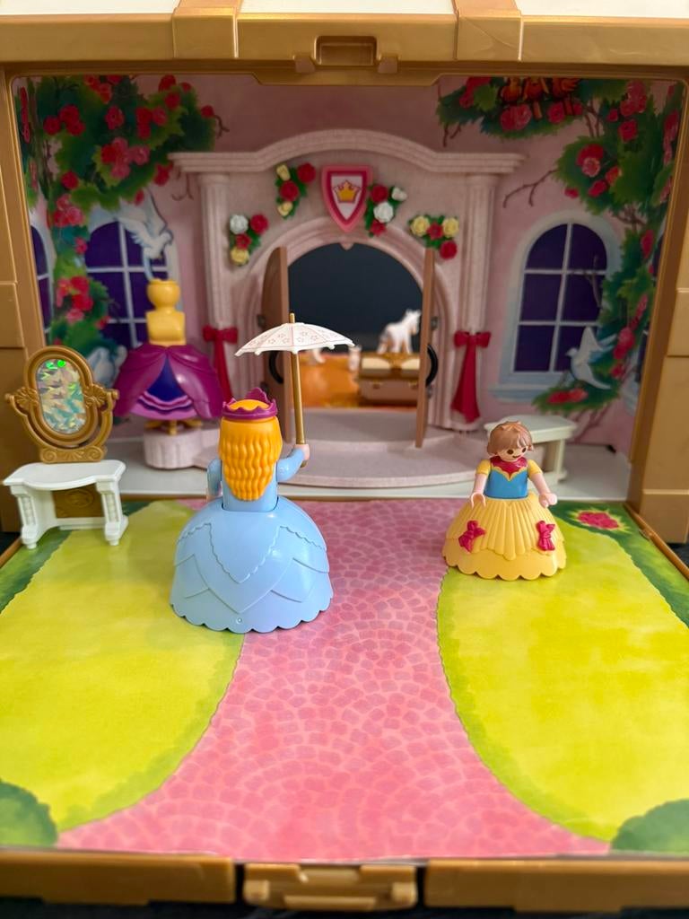 Playmobil meeneem prinsessenhuis, Ophalen of Verzenden, Gebruikt, Complete set