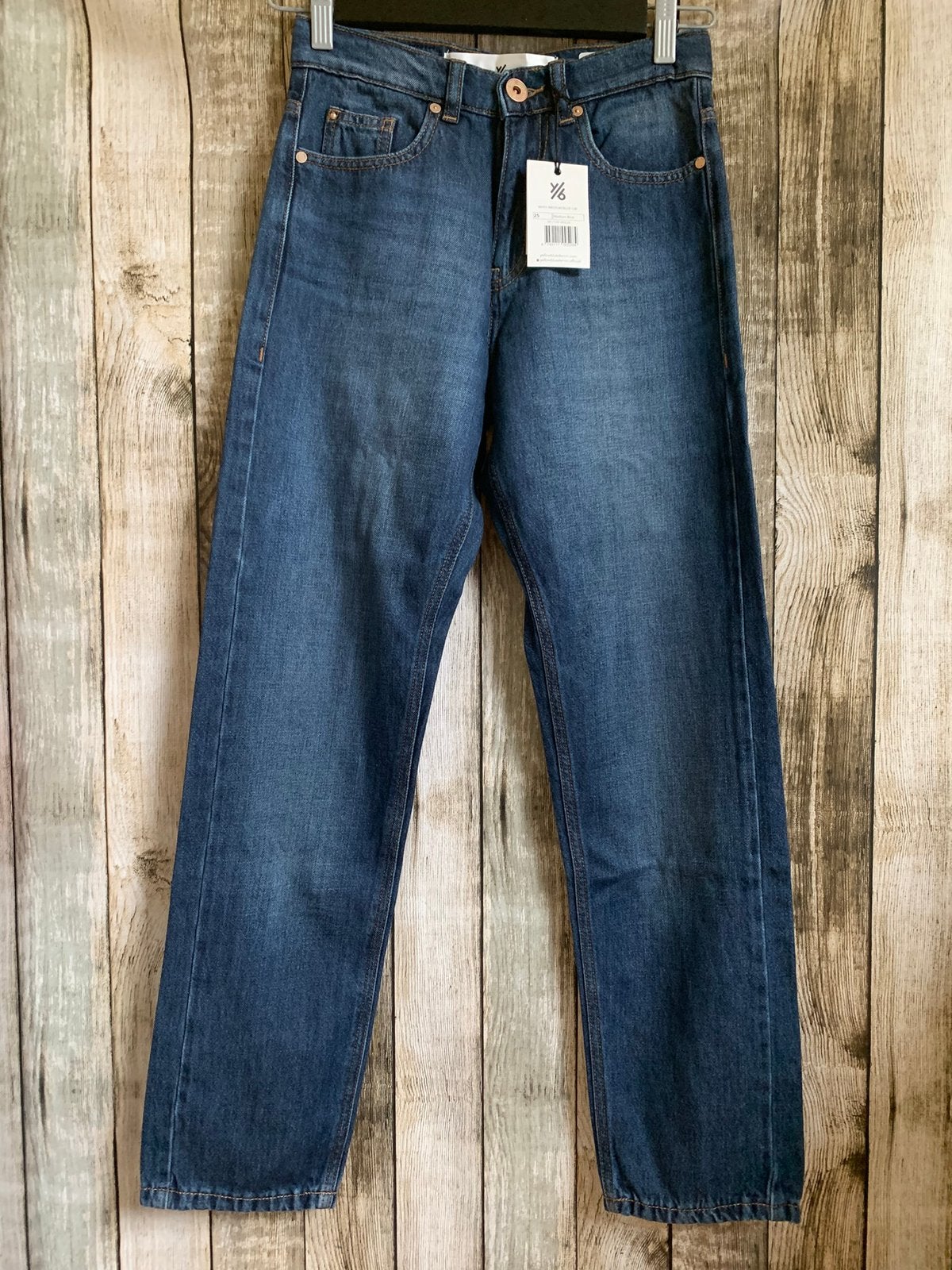 Straight jeans Yellow Blue (Maat W25/L30) Nieuw!, Verzenden, Nieuw, Blauw, W27 (confectie 34) of kleiner