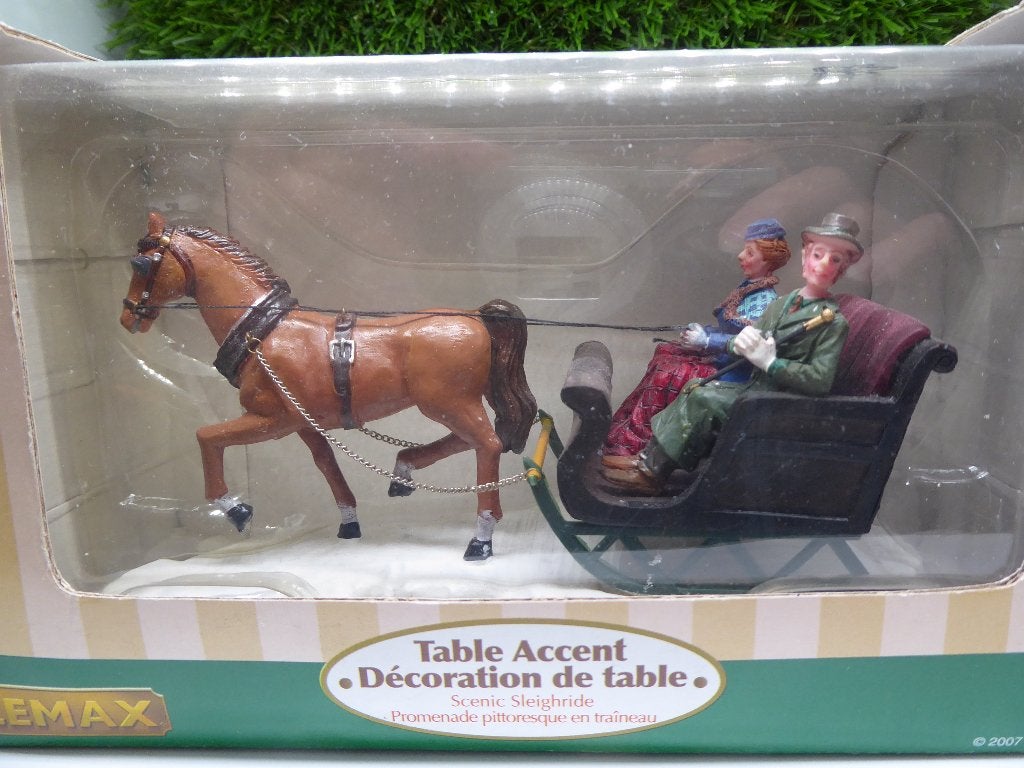 Lemax Item  - Scenic Sleigh ride -  Ik ruim op, Diversen, Kerst, Nieuw, Ophalen of Verzenden