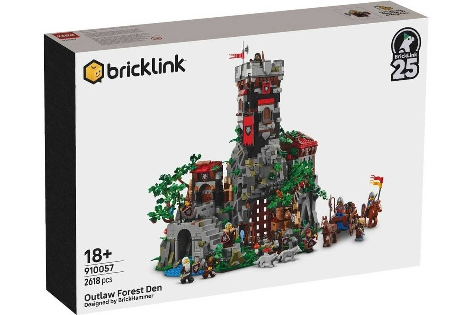 Lego Bricklink Outlaw Forest Den 910057, Ophalen, Lego, Nieuw, Castle