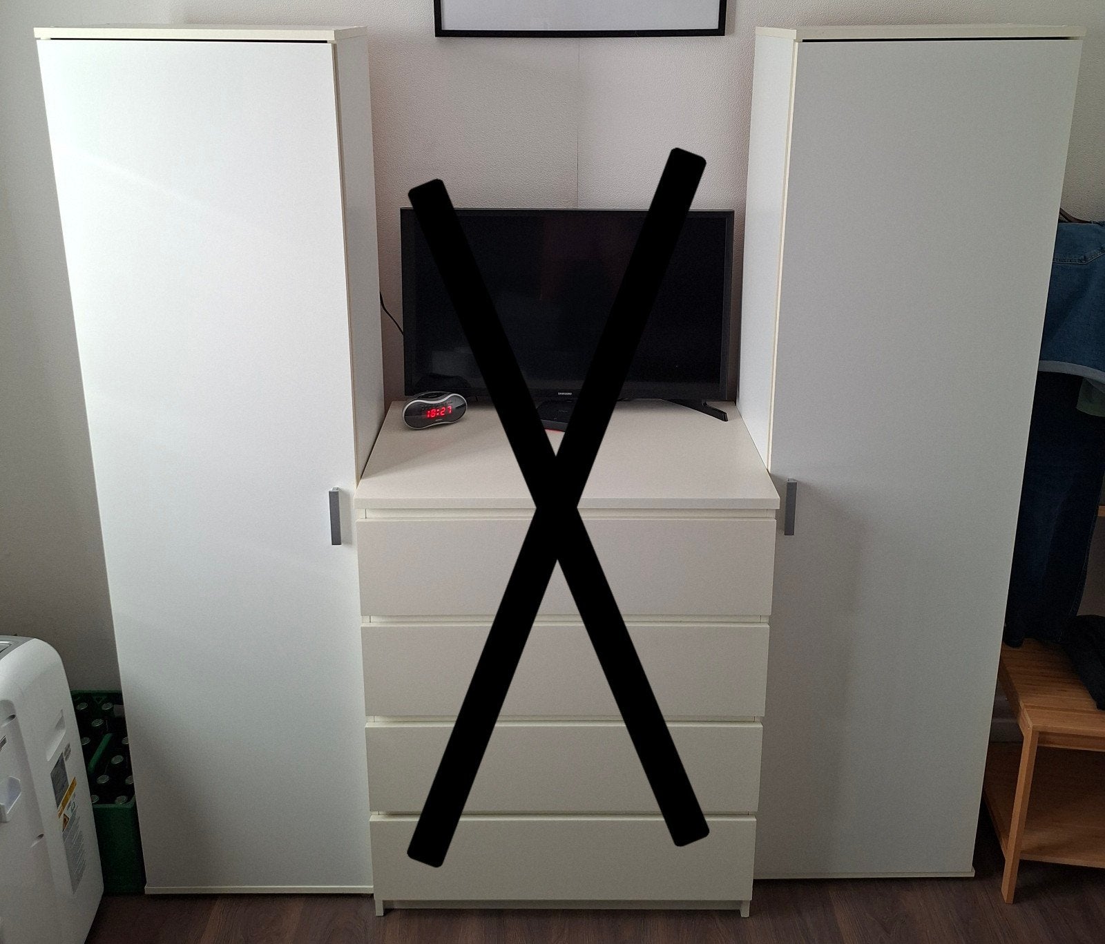 2 Leen Bakker kasten, Ophalen, Gebruikt, 50 tot 100 cm, 150 tot 200 cm