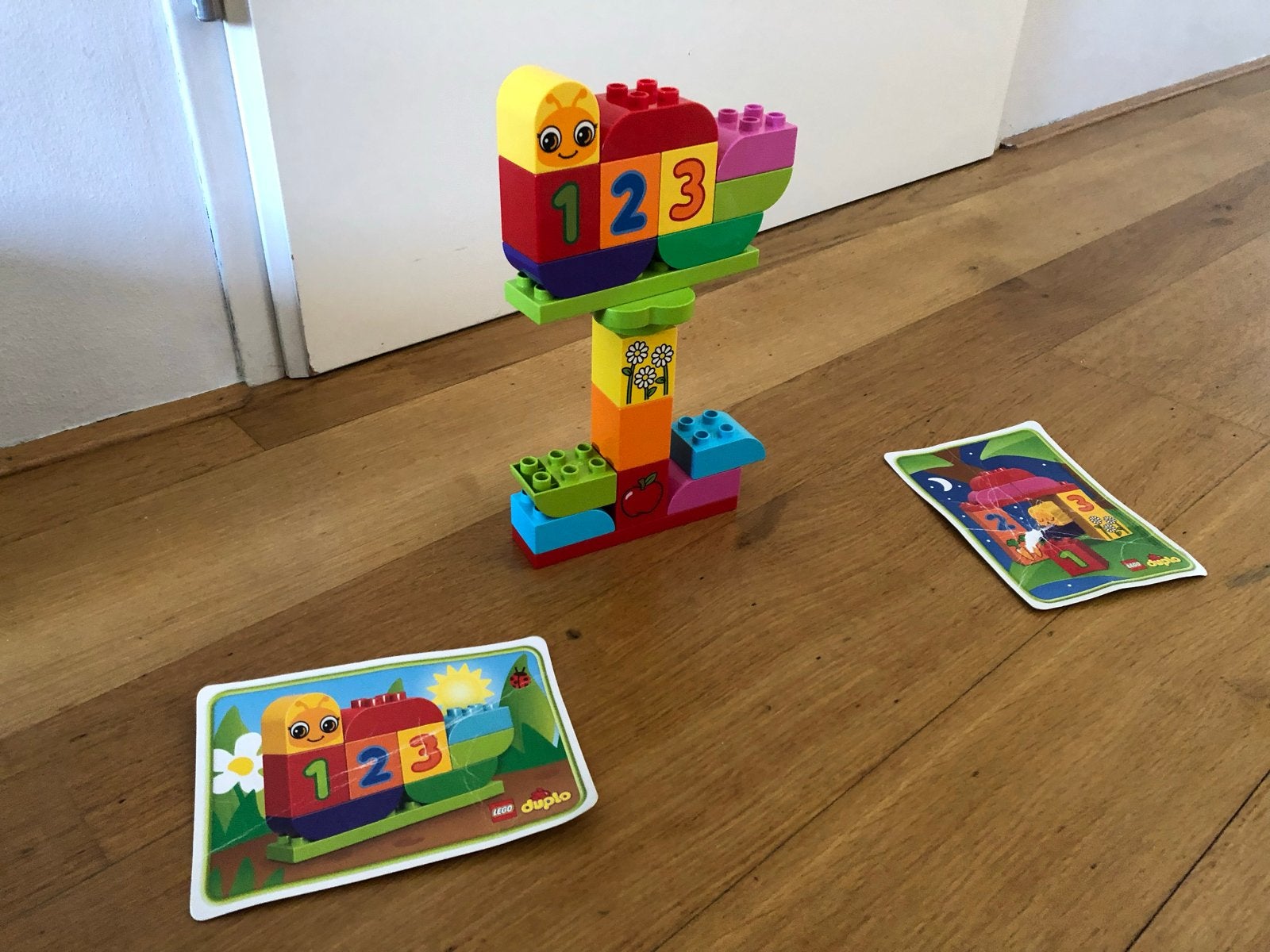 Lego Duplo rups en vlinder set met cijfers, Kinderen en Baby's, Ophalen, Gebruikt, Duplo