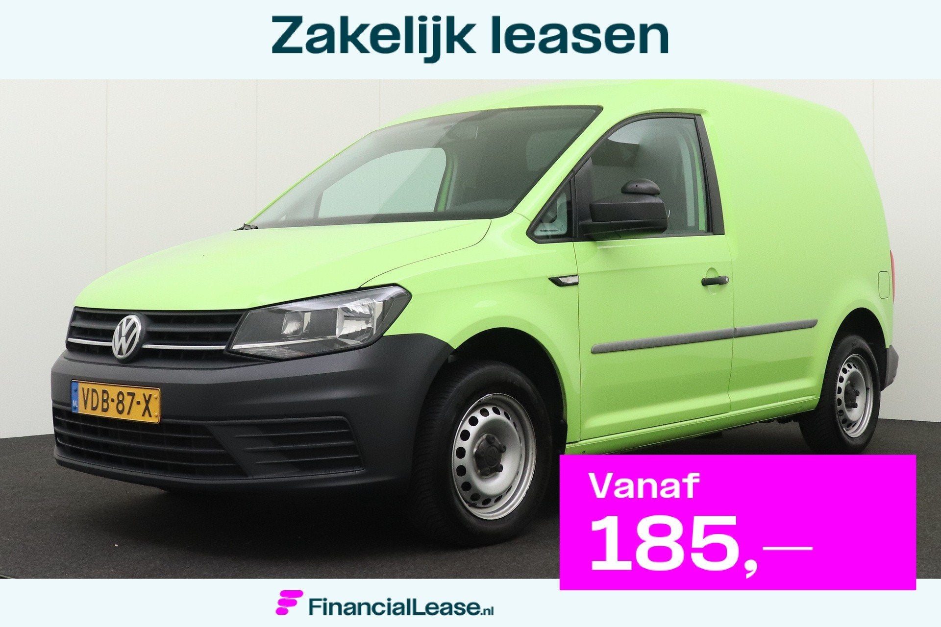 Volkswagen Caddy 2.0 TDI Executive Plus Trekhaak Carplay Nav, Voorwielaandrijving, Stof, Gebruikt, 4 cilinders