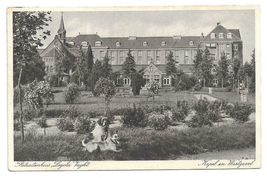 AK Vught - Retraitenhuis "Loyola", Kapel en Westgevel, Verzenden, 1940 tot 1960, Gelopen, Noord-Brabant