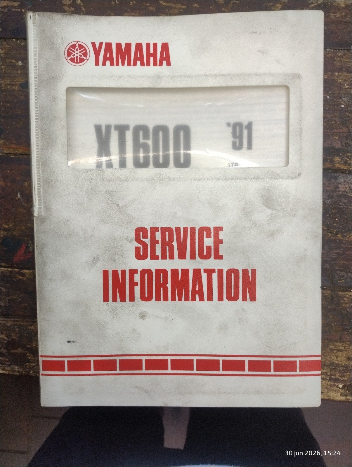 Yamaha XT600 Service Informatie Boek (1987 & 1991), Verzenden, Yamaha