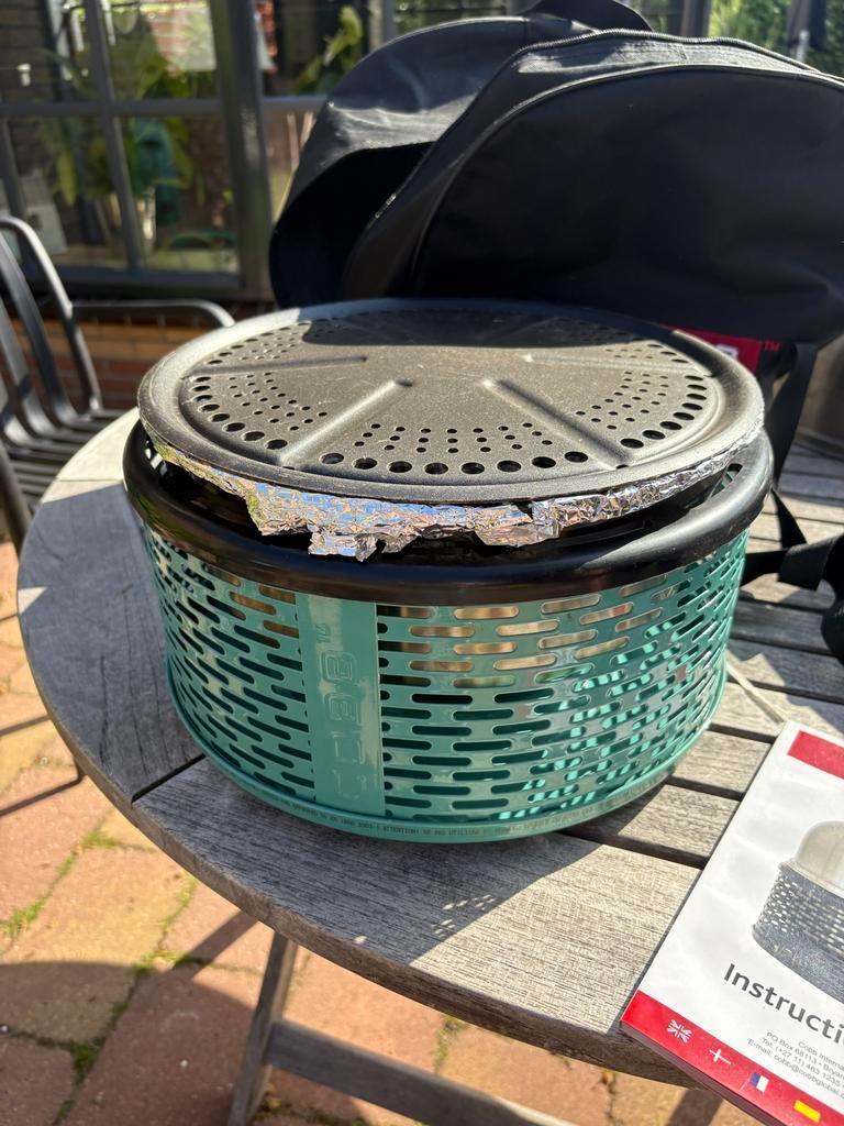 Cobb Premier Barbecue met accessoires, Tuin en Terras, Houtskoolbarbecues, Ophalen, Zo goed als nieuw, Met accessoires