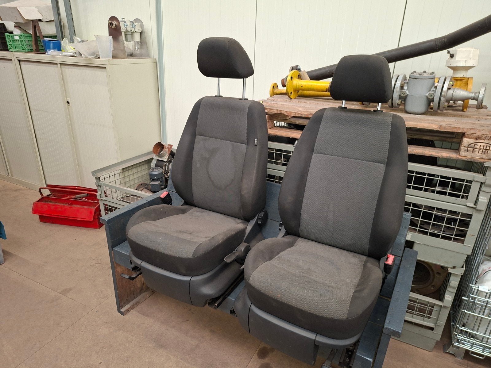 Set van 2 auto stoelen - Gebruikt mk4 caddy, Ophalen, Gebruikt, Volkswagen
