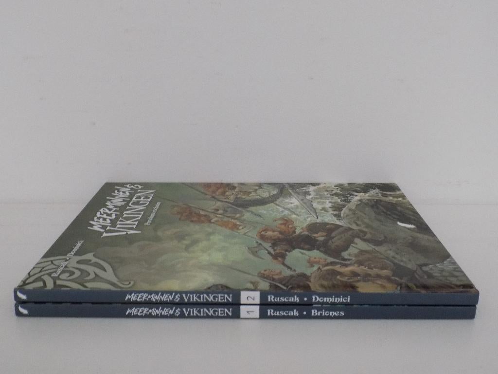 Meerminnen en Vikingen ~ Complete serie hardcovers 1 & 2, Eén stripboek, Ophalen of Verzenden, Zo goed als nieuw
