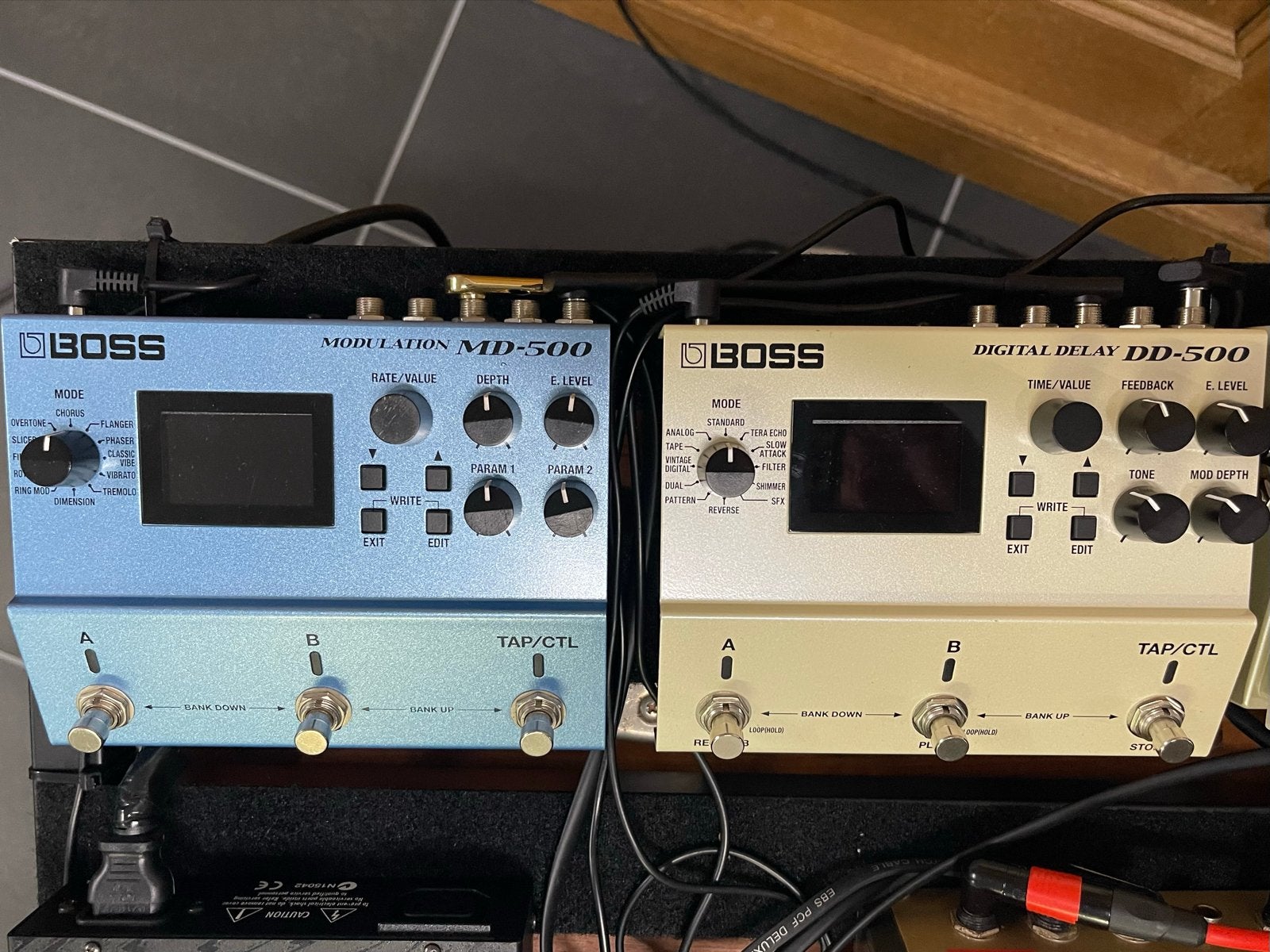 Boss MD-500 en DD-500 effectpedalen - Zo goed als nieuw, Muziek en Instrumenten, Effecten, Ophalen of Verzenden, Zo goed als nieuw