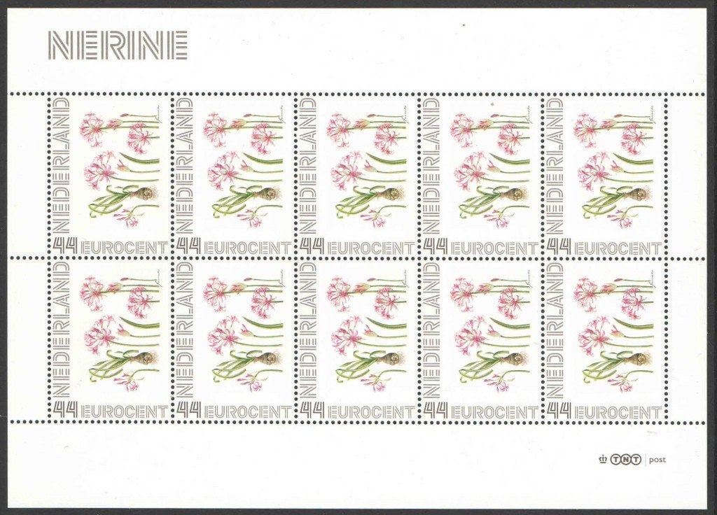 Bloemenpracht op postzegels: Nerine, Ophalen of Verzenden, Na 1940, Postfris