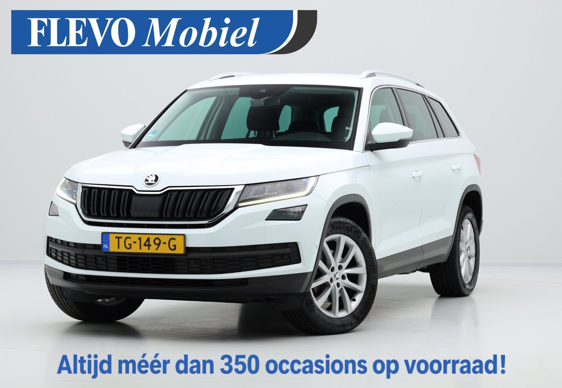 Skoda Kodiaq 1.4 TSI Style Business 7-pers CarPlay|Adapt.Cru, Auto's, Voorwielaandrijving, Gebruikt, Euro 6, 4 cilinders