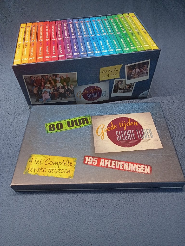Goede Tijden Slechte Tijden (GTST) dvd’s in doos 1e seizoen, Seizoen 1, Alle leeftijden, Drama, Ophalen of Verzenden