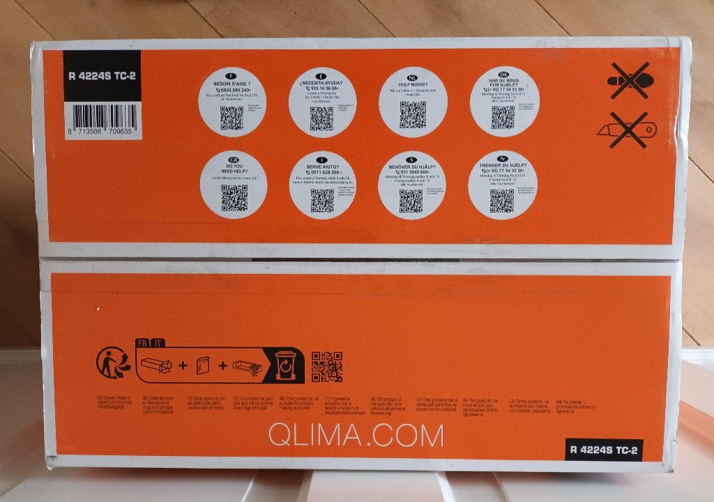 Nieuw: Qlima kachel zwart 2,4 KW, portable Heater, Huis en Inrichting, Ophalen, Oliekachel, Overige brandstoffen, Nieuw