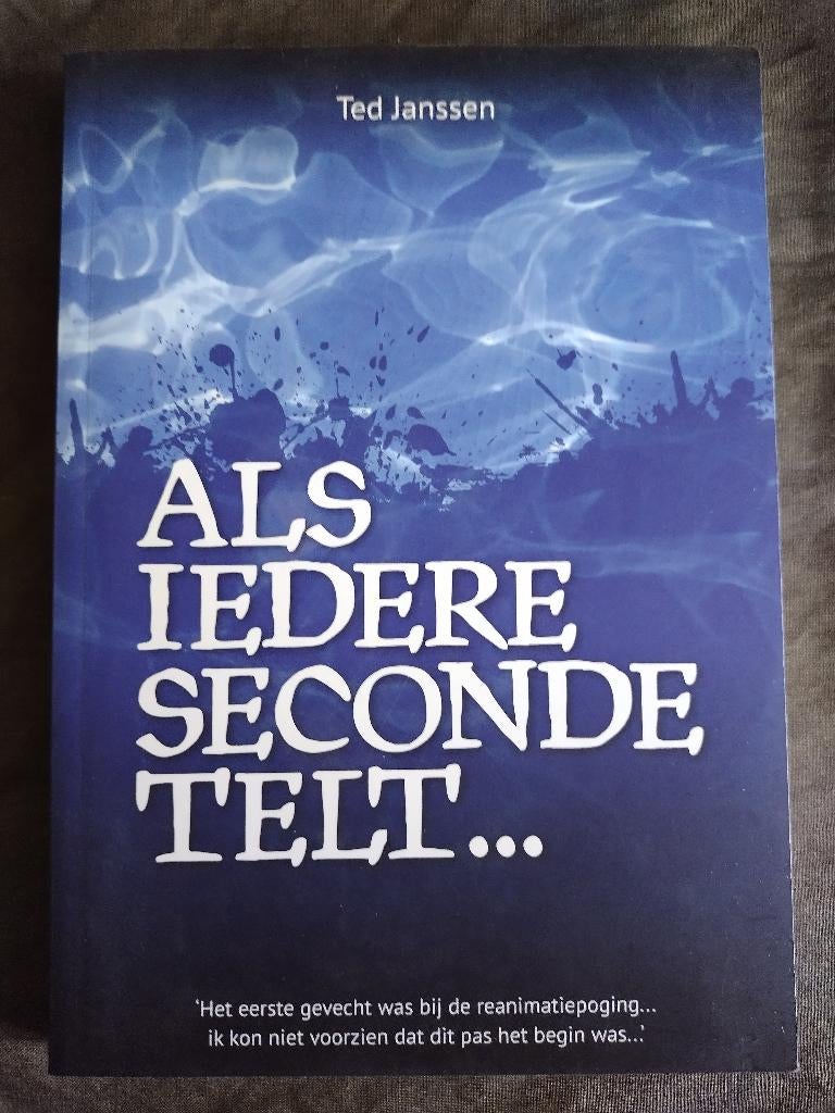 Ted Janssen - Als iedere seconde telt..., Boeken, Ophalen of Verzenden, Zo goed als nieuw, Ted Janssen, Overige