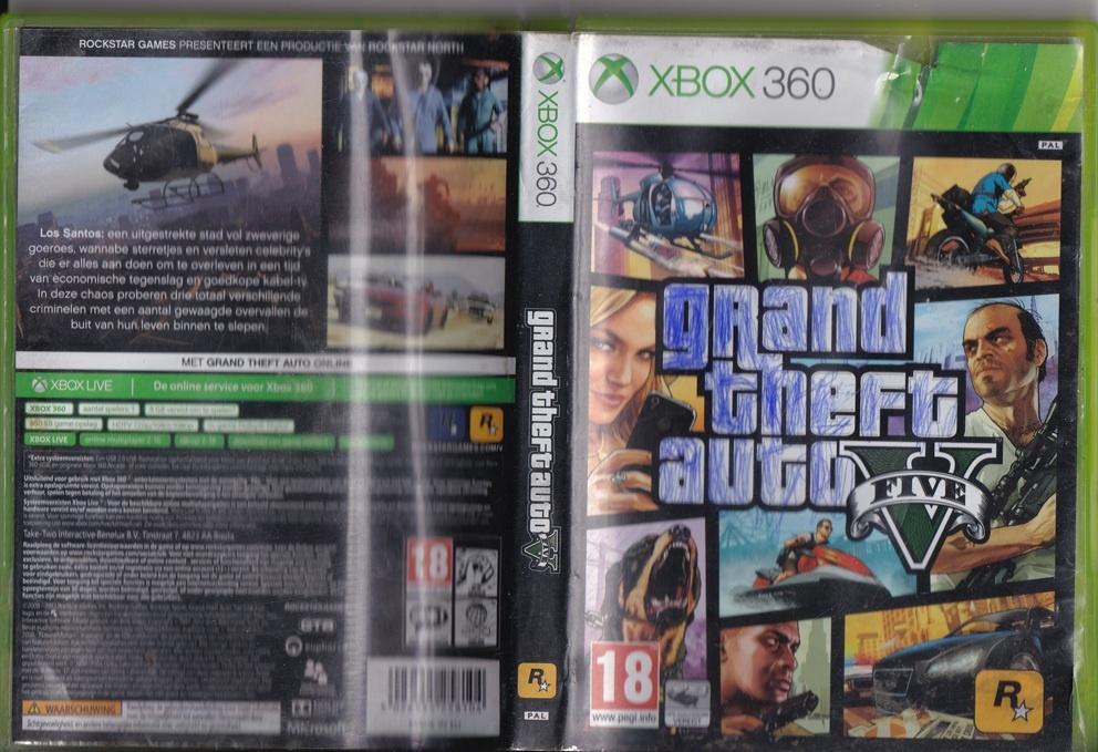 Grand Theft Auto V, Avontuur en Actie, Gebruikt, Vanaf 18 jaar, 1 speler