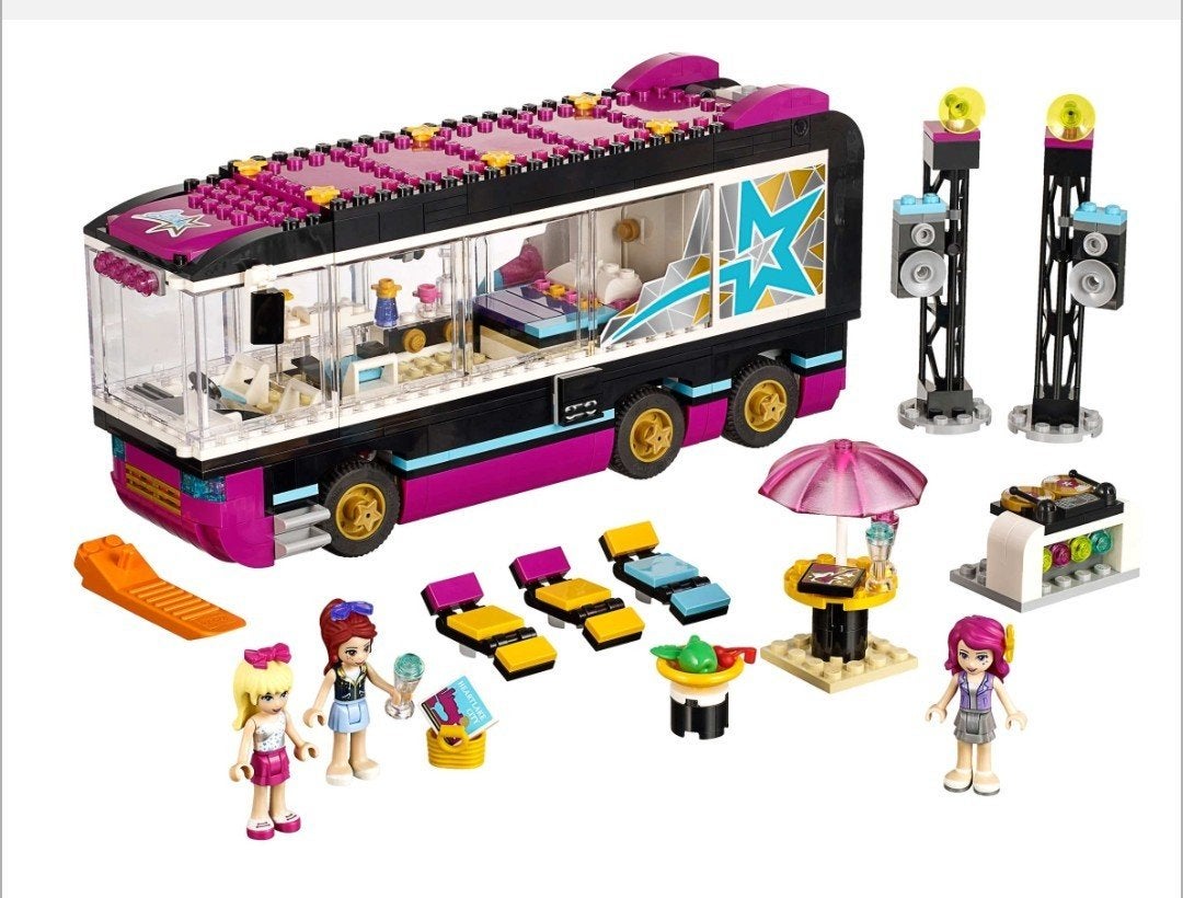 LEGO Friends 41106 Tourbus, Ophalen of Verzenden, Zo goed als nieuw