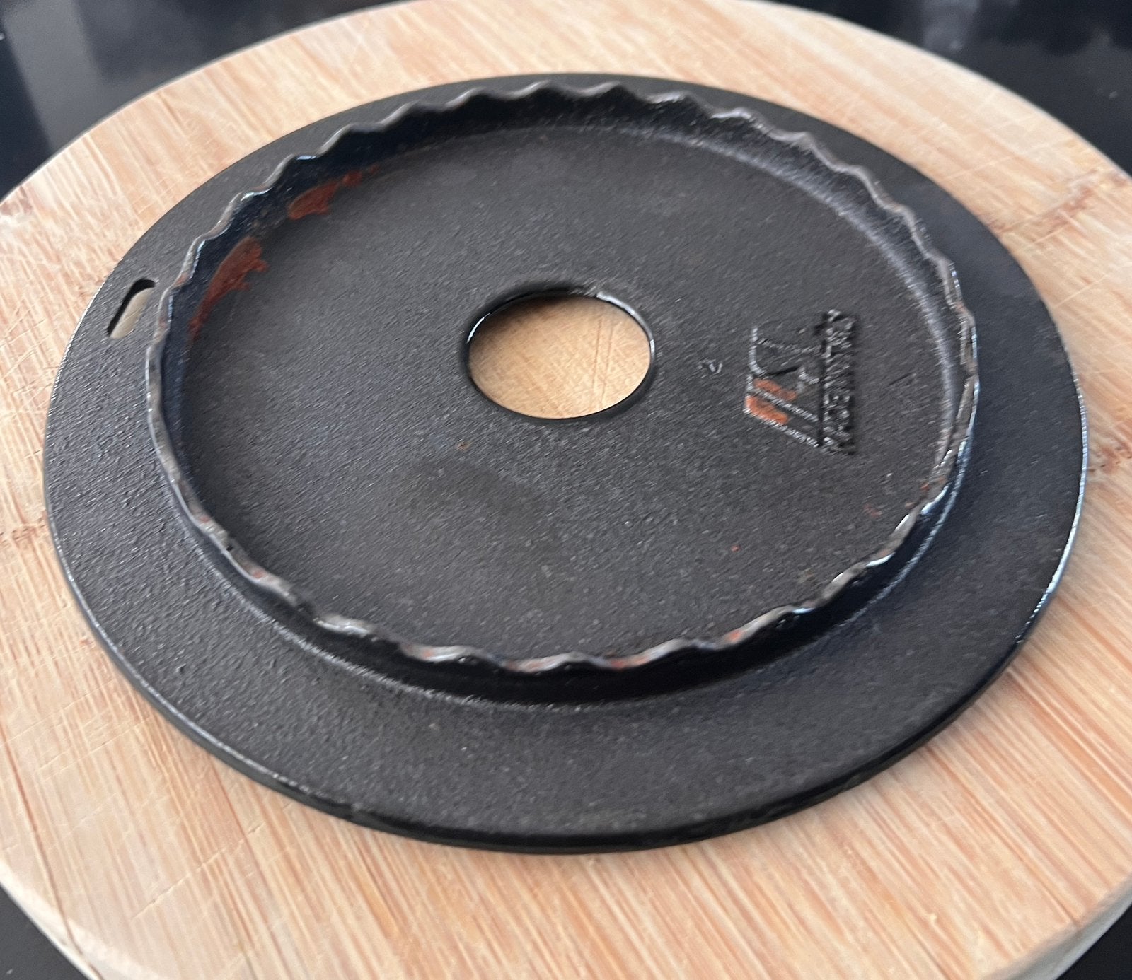 Boretti ring met sudderplaat voor gasfornuis, Ophalen, Nieuw