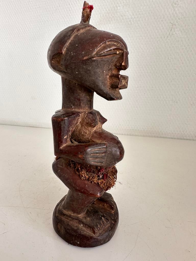 Songye huisaltaar Krachtbeeldje Prive collectie Boma Congo, Ophalen of Verzenden