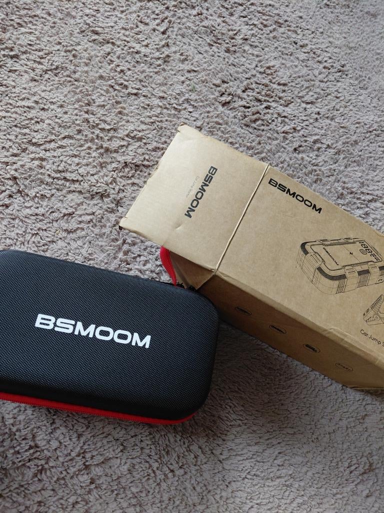 BSMOOM Auto Startbooster / Jumpstarter, Ophalen of Verzenden, Zo goed als nieuw