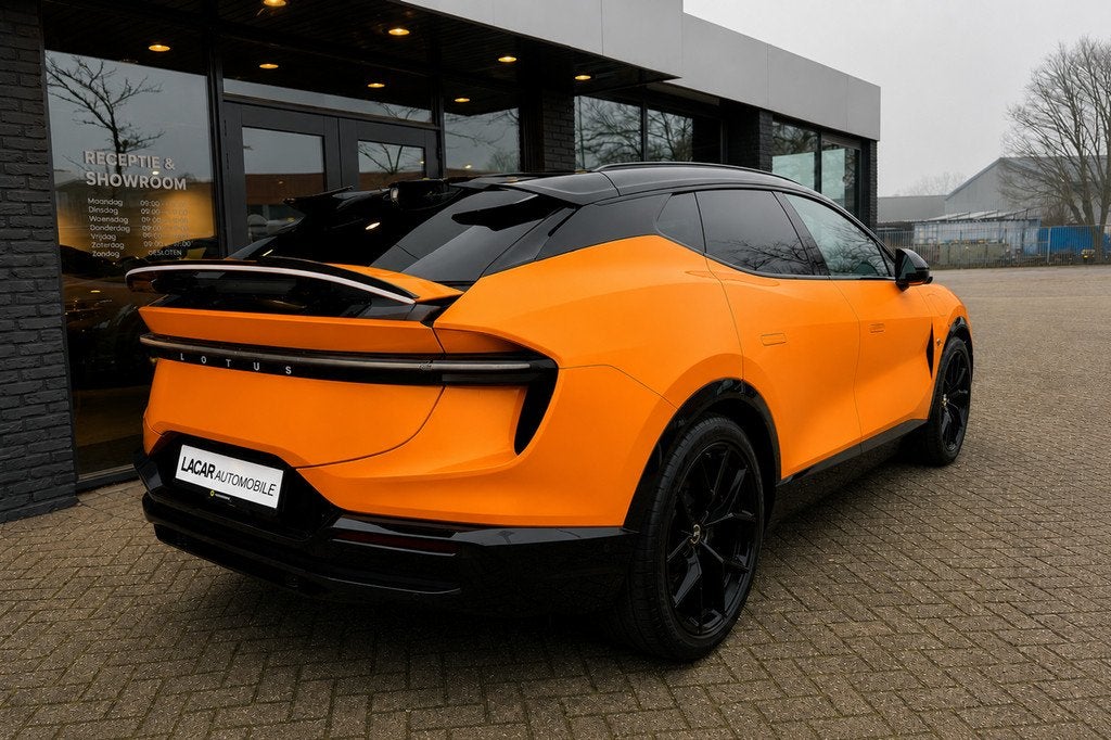 Lotus Eletre EDS 450 S 4WD 112 kWh I 126k NP I 5 j Gar., Auto's, Lotus, Zwart, Automatische klimaatregeling, 137 €/maand, Vierwielaandrijving