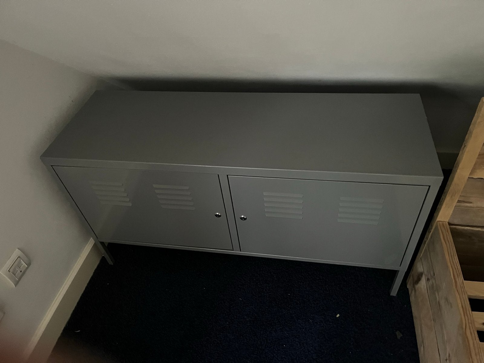 2x Ikea Kasten - Grijs, 118x50x63 cm, Huis en Inrichting, Kasten | Overige, Ophalen, Gebruikt