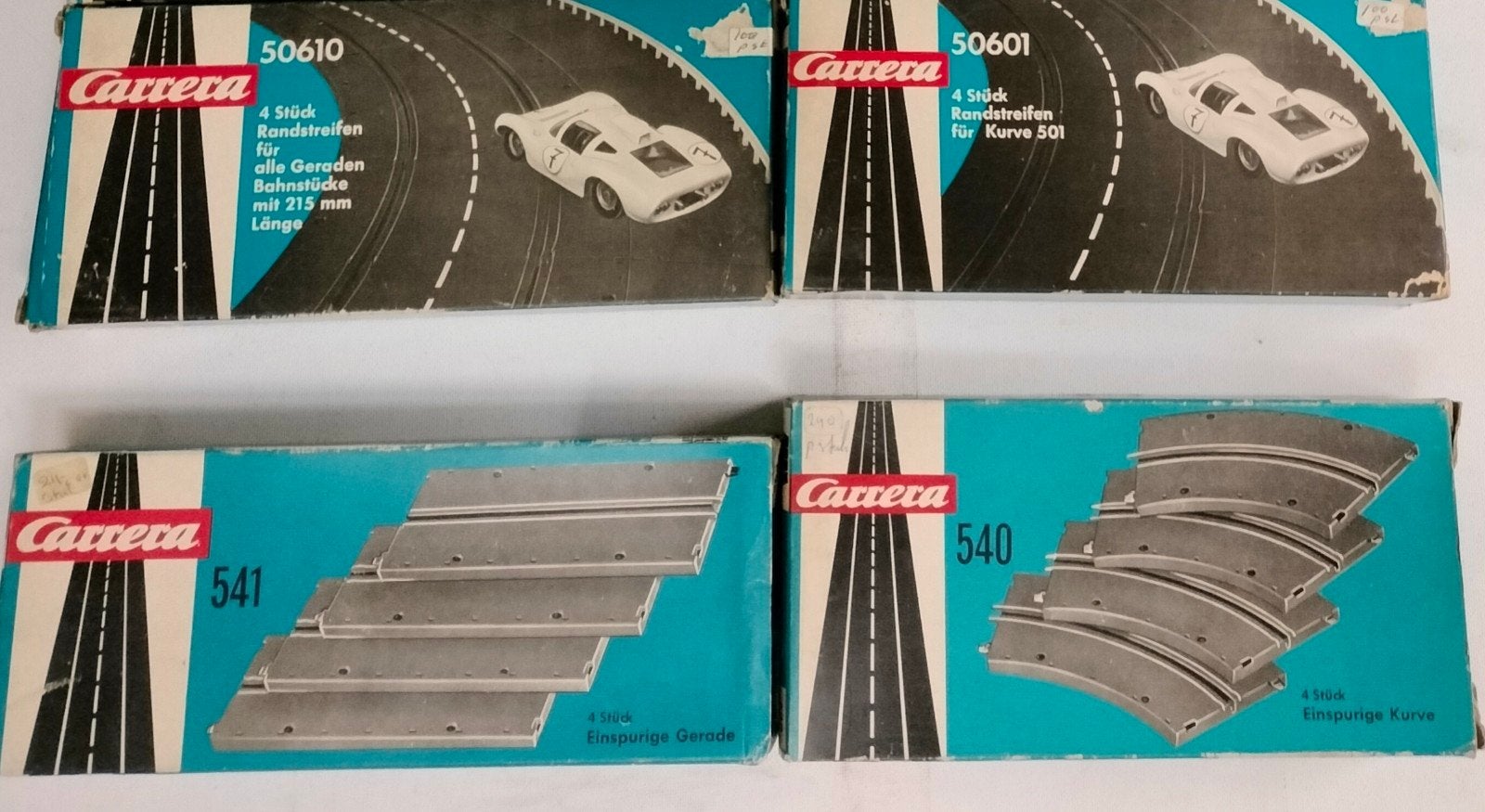 Carrera Universal racebaan slipranden slipstroken enkelspoor, Verzenden, Elektrisch, Carrera