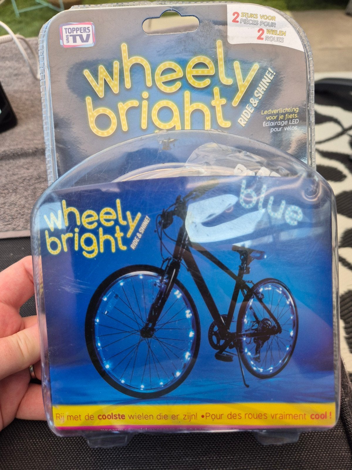Fietsverlichting voor in de banden, Ophalen of Verzenden, Nieuw, Batterij, Verlichtingsset