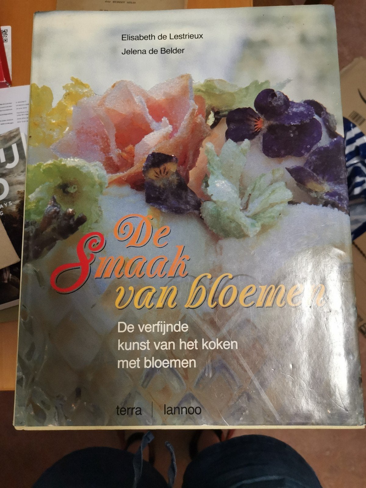 De Smaak van Bloemen: Koken met bloemen, Ophalen of Verzenden, Zo goed als nieuw, Gezond koken, Overige gebieden