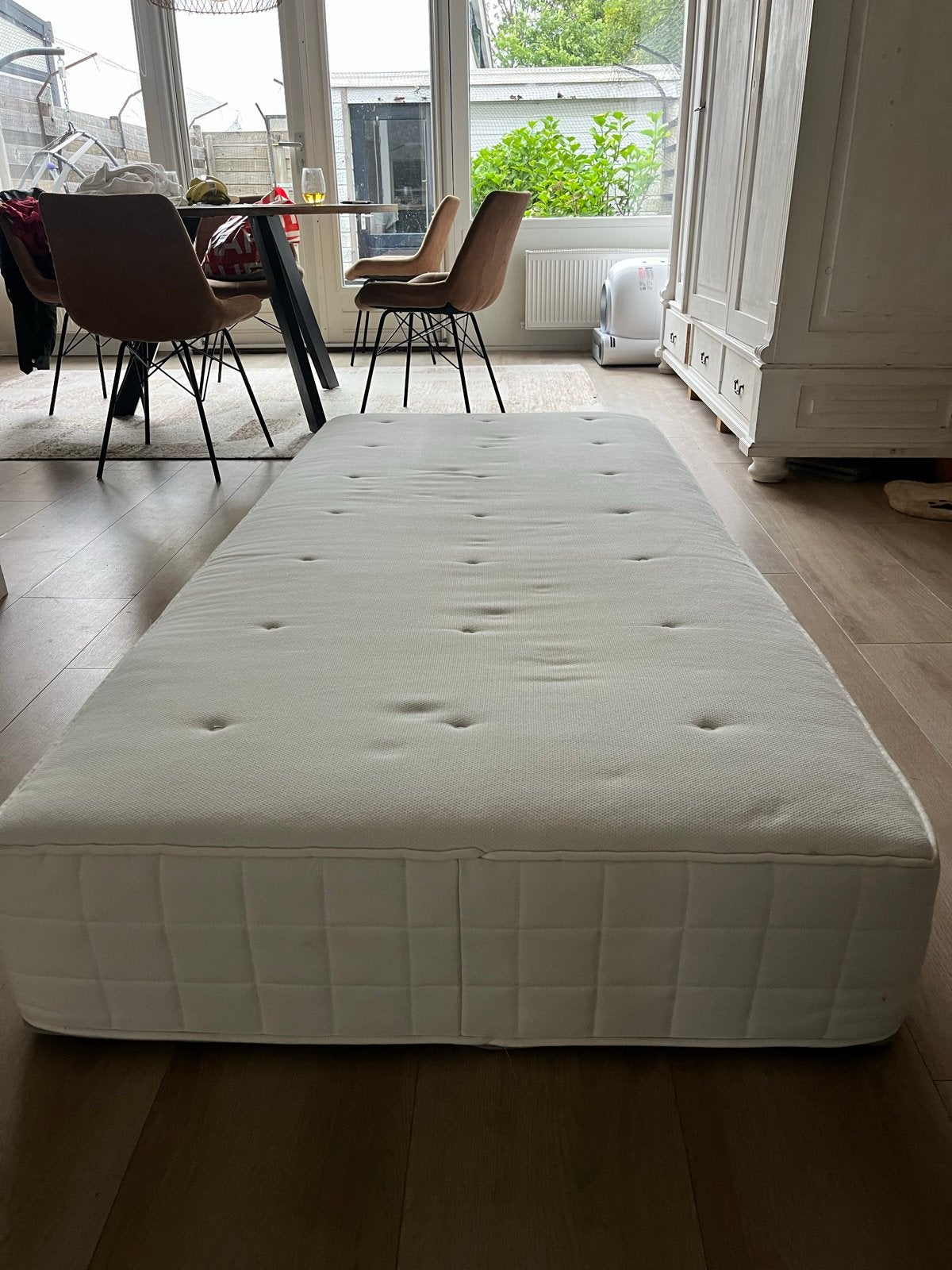 GRATIS OPHALEN: IKEA Hyllestad matras 90x200cm - Goede staat, Huis en Inrichting, Ophalen, Gebruikt, 90 cm, Eenpersoons