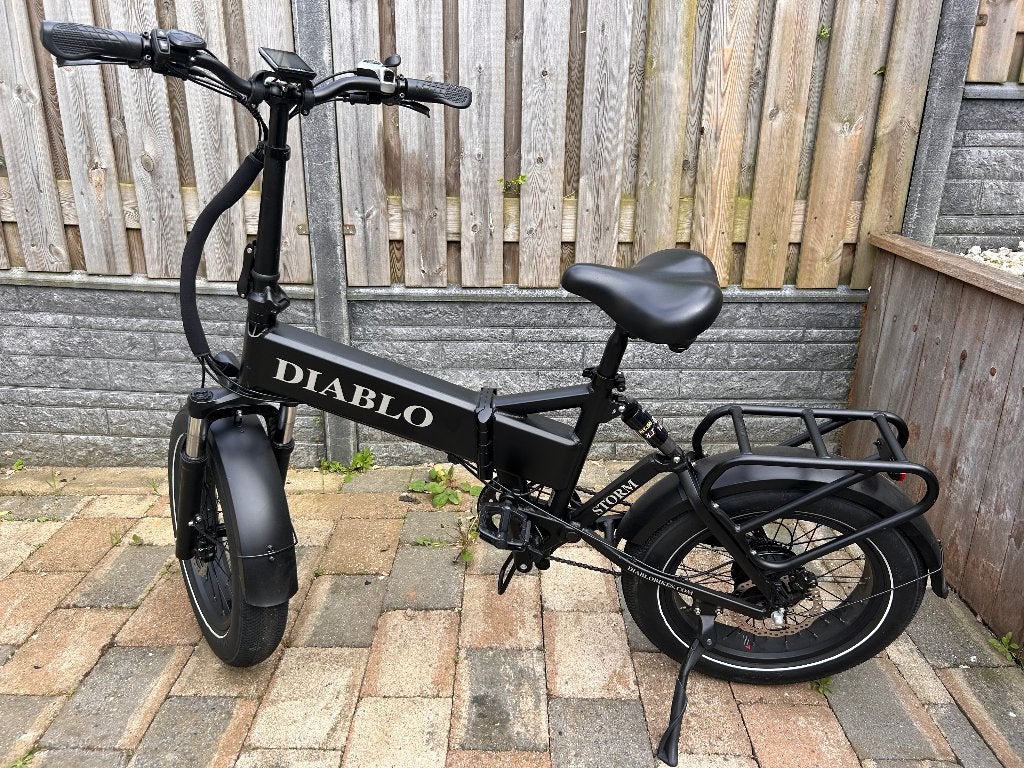 Diablo storm, Fietsen en Brommers, Ophalen, Zo goed als nieuw, 50 km per accu of meer, Overige merken