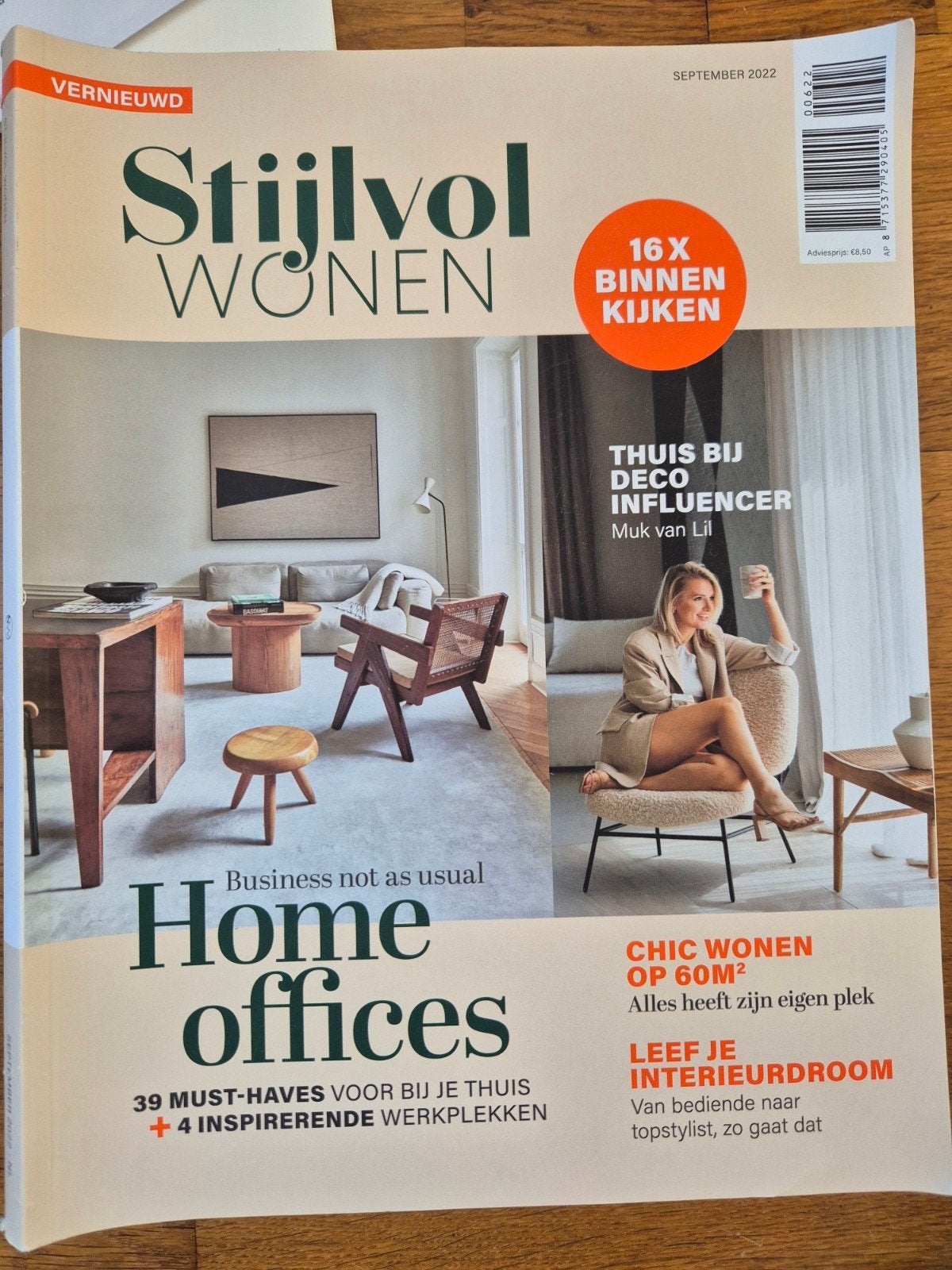 Stijlvol wonen woonmagazine 2021 en 2022
Januari 2021 nr 1
J, Ophalen of Verzenden, Zo goed als nieuw, Overige typen