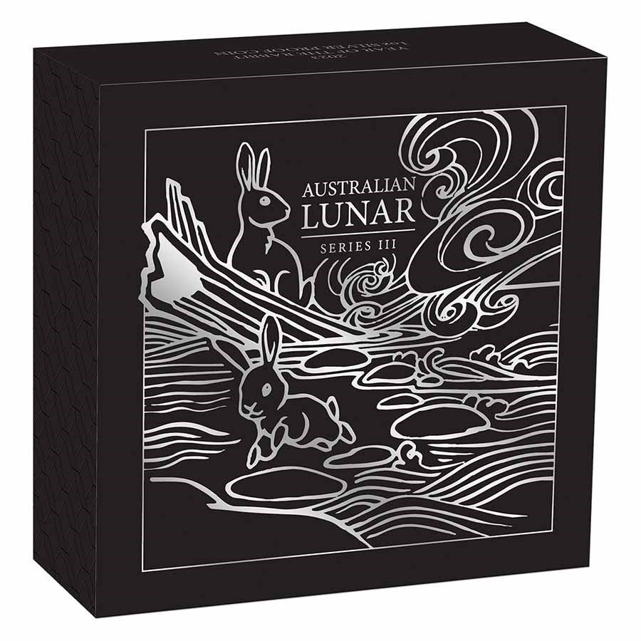 1/2 ounce Rabit 2023 Lunar III, Verzenden, Zilver