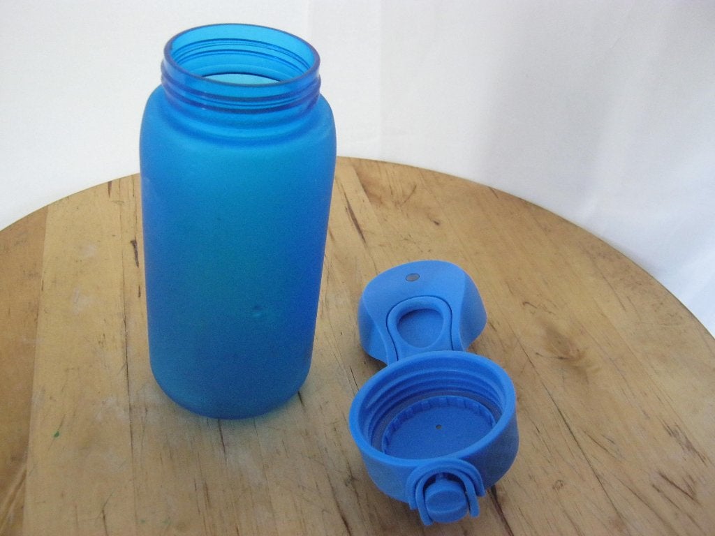 ion8 blauwe lekvrije  1 greeps waterfles 350  ml, Ophalen of Verzenden, Gebruikt