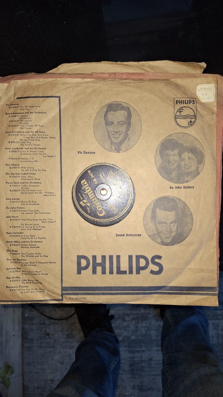 Bakkelieten LP - Diverse Artiesten (Philips), LP, Gebruikt, 10 inch, Overige genres
