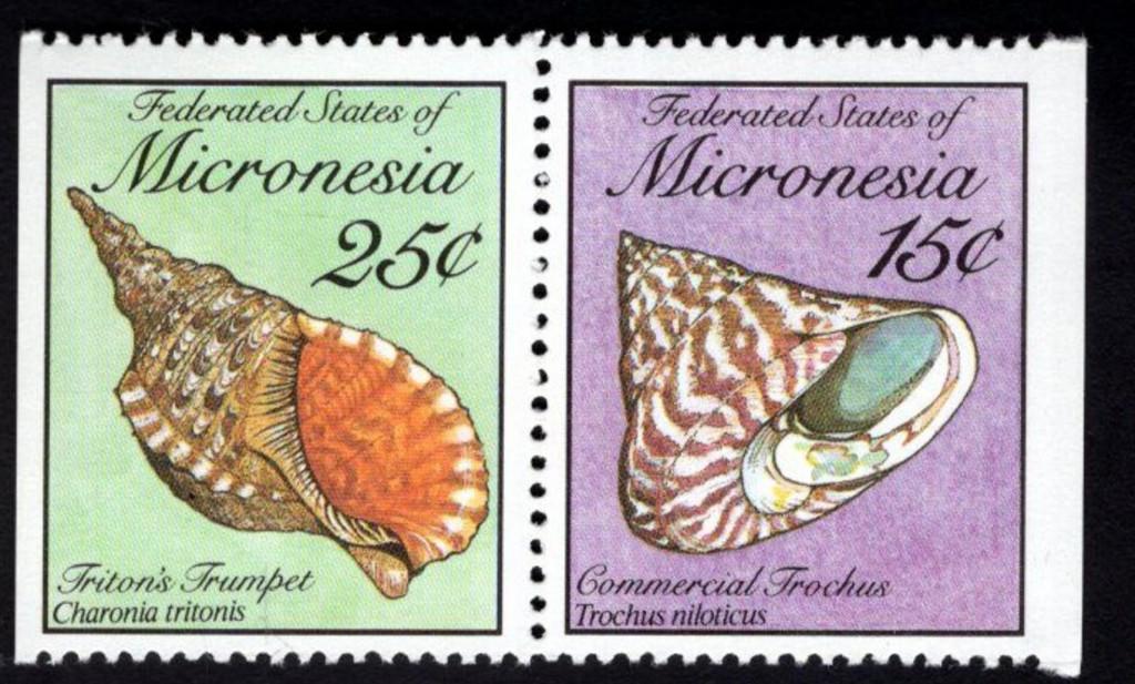 21-05 Micronesië MI 146/145A paar postfris, Verzenden, Postfris