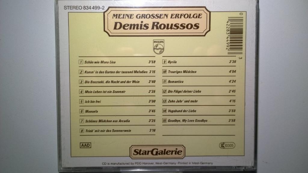 Demis Roussos - Meine Grossen Erfolge, Ophalen of Verzenden, Zo goed als nieuw