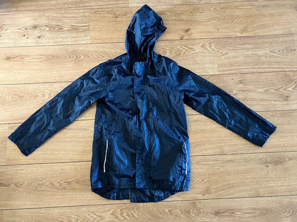 regenjas maat 146/152, Kinderen en Baby's, Kinderkleding | Maat 146, Ophalen, Gebruikt, Jongen of Meisje, Hema