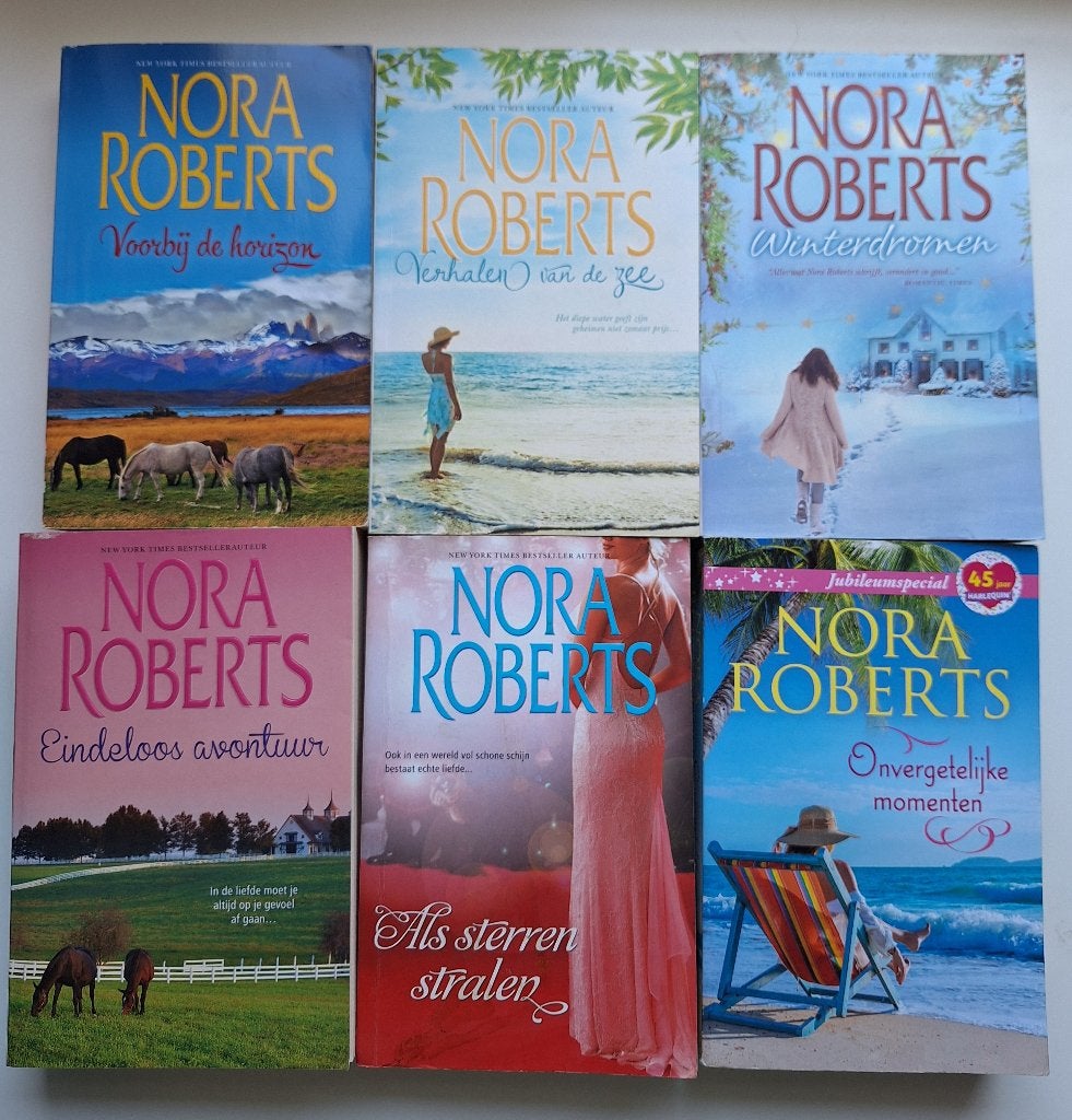 Nora Roberts diverse romantische pockets, Ophalen of Verzenden, Zo goed als nieuw, Nora Roberts, Amerika