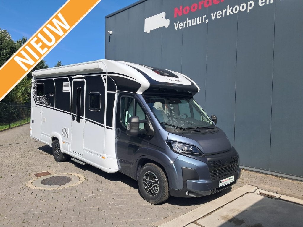 Dethleffs Trend T 7057 EBL - Active Plus - automaat, Caravans en Kamperen, Automaat, Ringverwarming, Fiat, 7 tot 8 meter