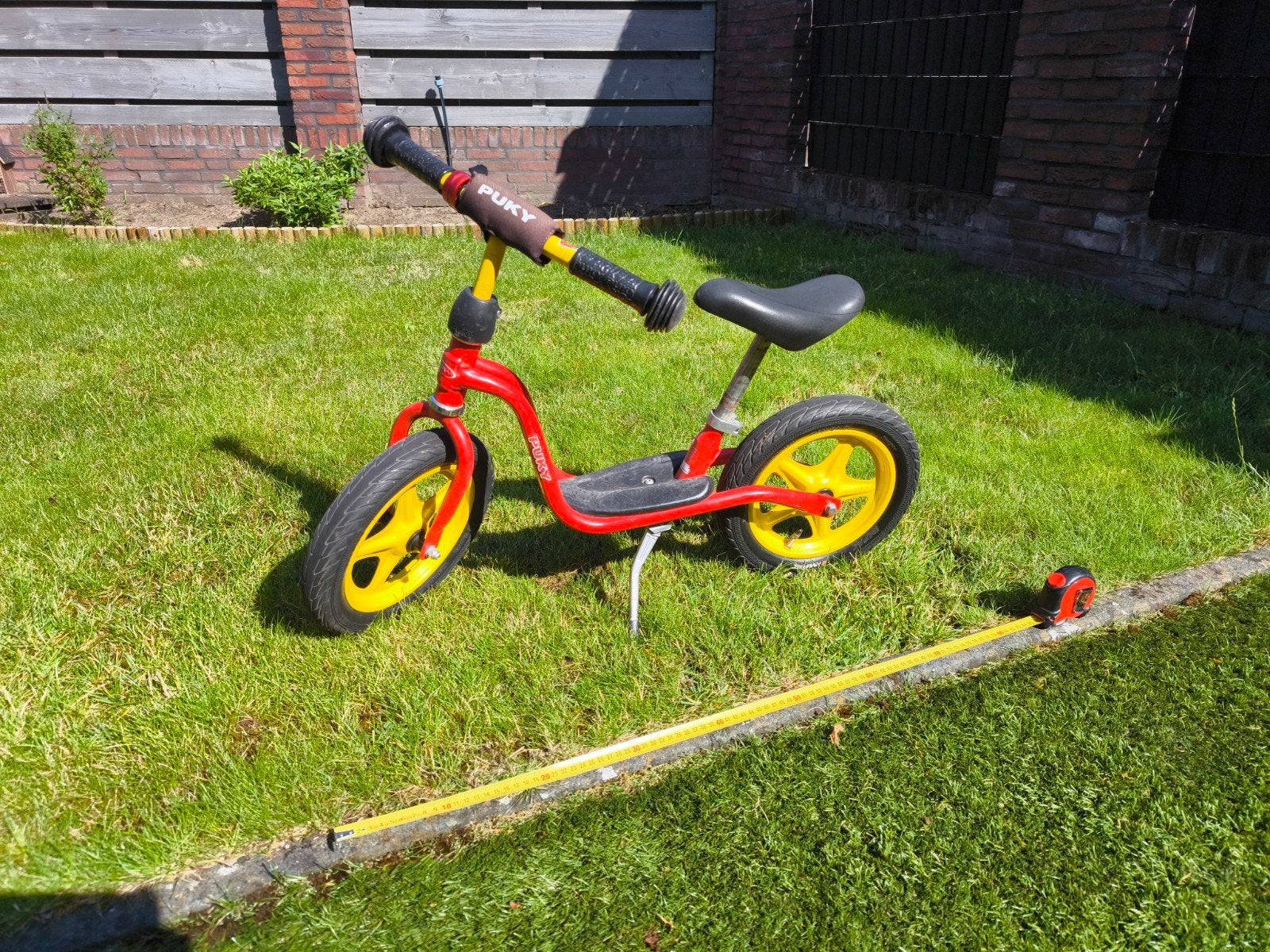 Puky Loopfiets - Groter Model (Rood/Geel), Ophalen, Gebruikt, Minder dan 16 inch, Puky