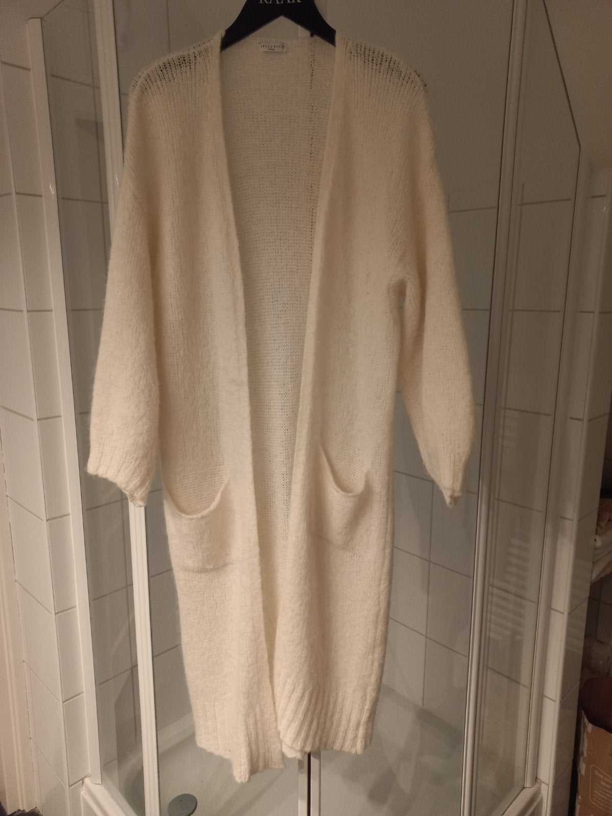 Vest off white, Verzenden, Zo goed als nieuw, Wit