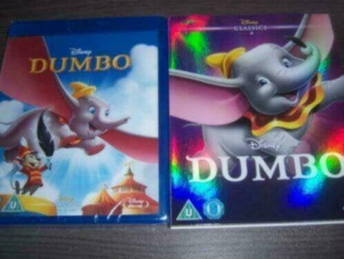 Blu-ray Disney DOMBO met schuifhoes nieuw in seal NLO/NLG , Cd's en Dvd's, Blu-ray, Verzenden, Nieuw in verpakking, Tekenfilms en Animatie