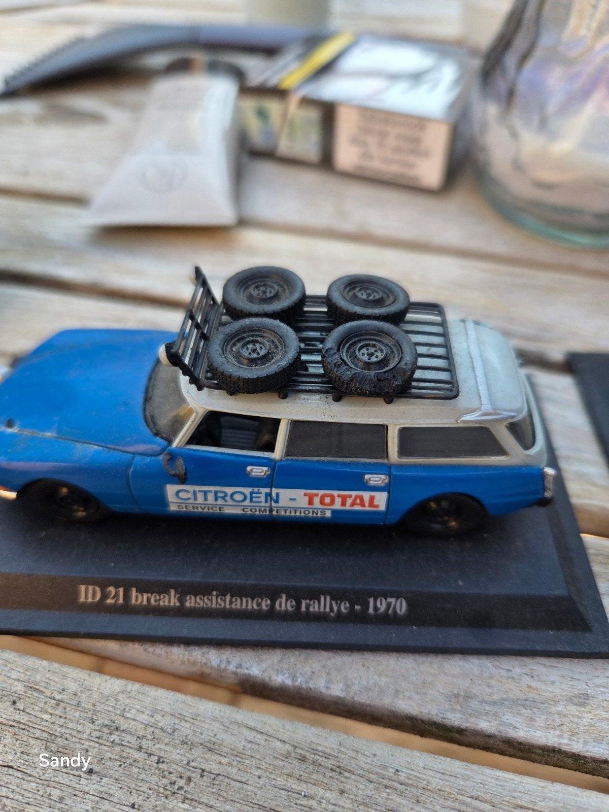 Citroën ID 21 Break Assistance Rallye 1970 &DS 19 Coach 1959, Hobby en Vrije tijd, Modelauto's | 1:43, Ophalen of Verzenden, Gebruikt