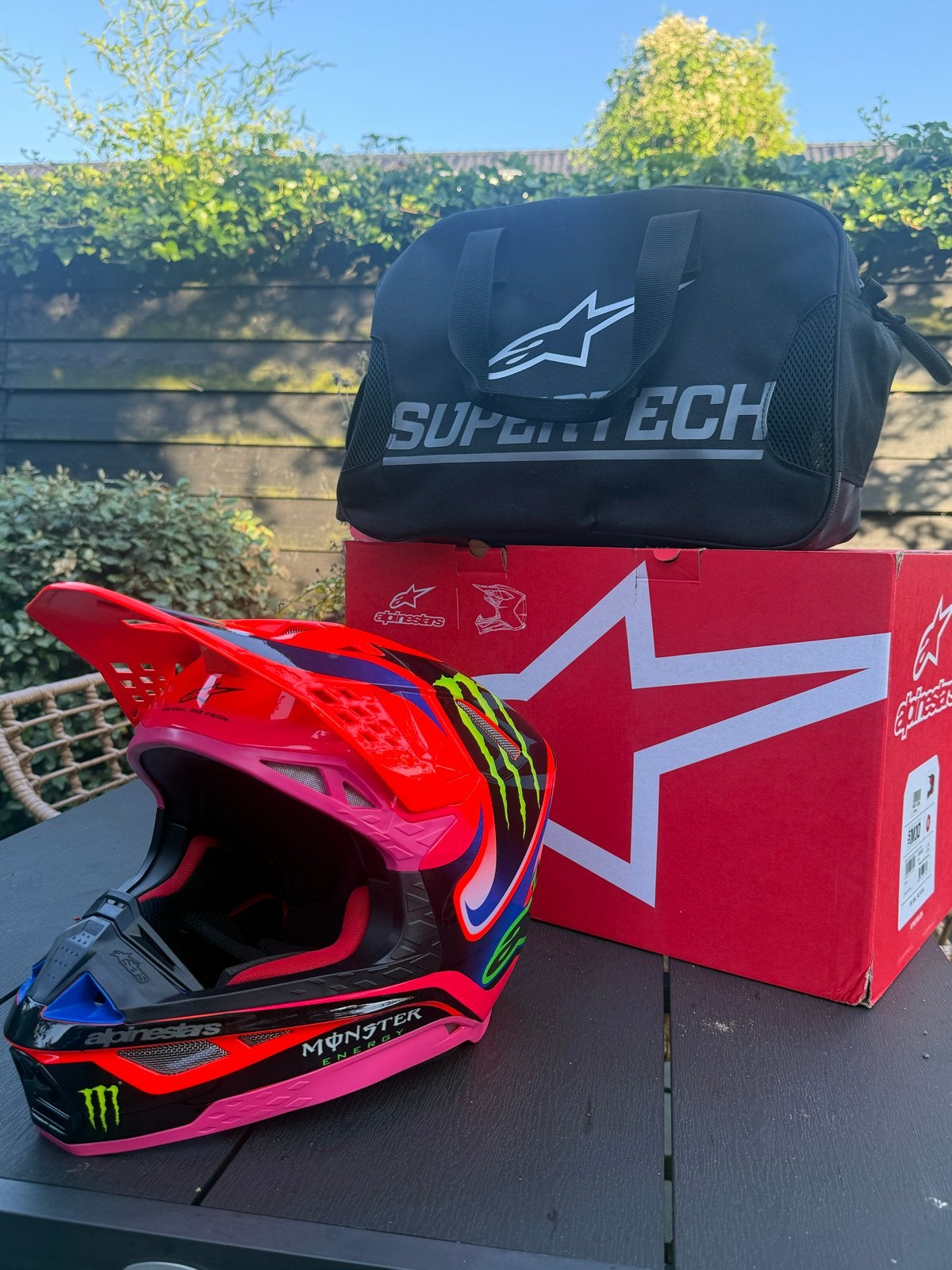 Alpinestars SM10 Deegan Monster Energy, M, Ophalen, Nieuw met kaartje, Overige merken