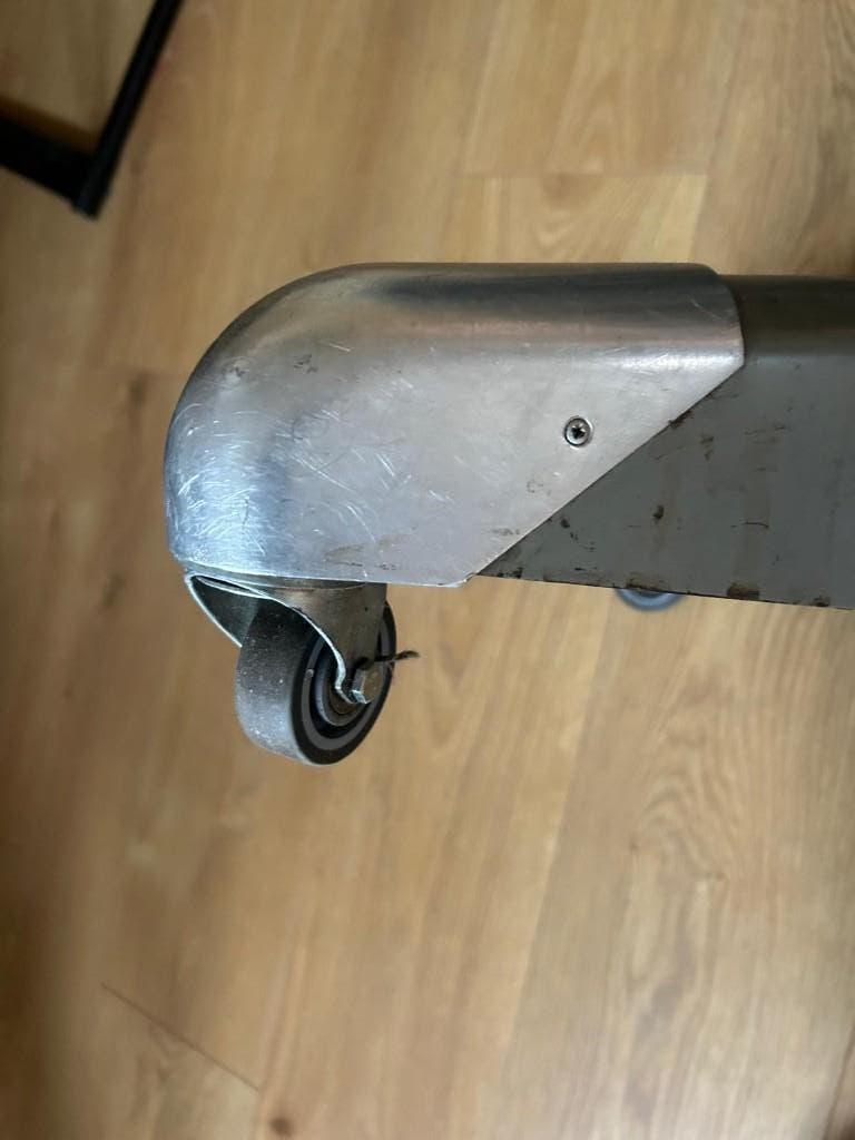 Vintage Gispen bureaustoel model 357, Ophalen, Gebruikt, Grijs