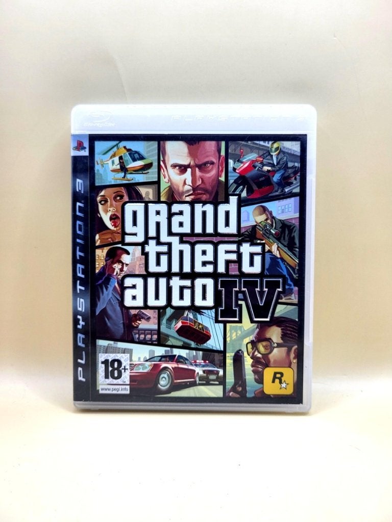 Grand Theft Auto IV - PlayStation 3 - PS3, Avontuur en Actie, Vanaf 18 jaar, 1 speler, Sony support