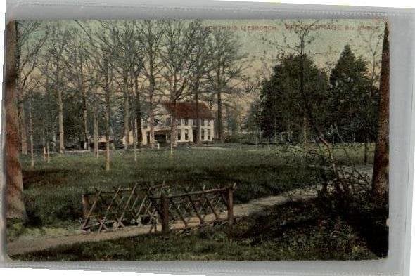 Oude ansichtkaart: Jachthuis Liesbosch Princenhage(1908)